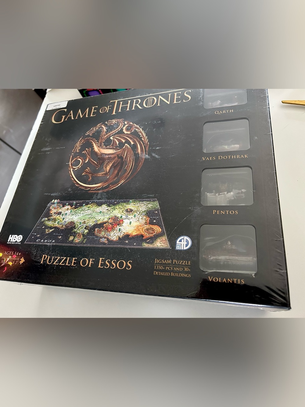 Game of Thrones Essos 3D Jigsaw Puzzle,1350+ PCS